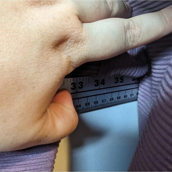 Tribal Jeans Purple Boat Turtle Neck Long Sleeve Ribbed Sweater XXL Plus Size - Picture 9 of 9